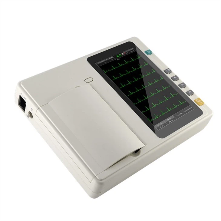 6 Channel ECG EKG Machine