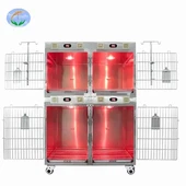 Nerūdijančio plieno gyvūnų narvai